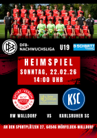U19 Heimspiel am 22.02.2026